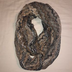Missoni Chevron Open Knit Infinity Scarf